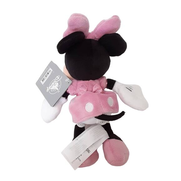 Disney Parks Mickey & Minnie Mouse Plush Set Classic Mini Stuffed Animal Pair - Picture 5 of 7